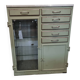 Heavy French Art Deco dentist cabinet, 1920/30s