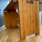 Articulated desk 1950-1960 solid pine