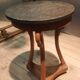 Side table with a swan neck.