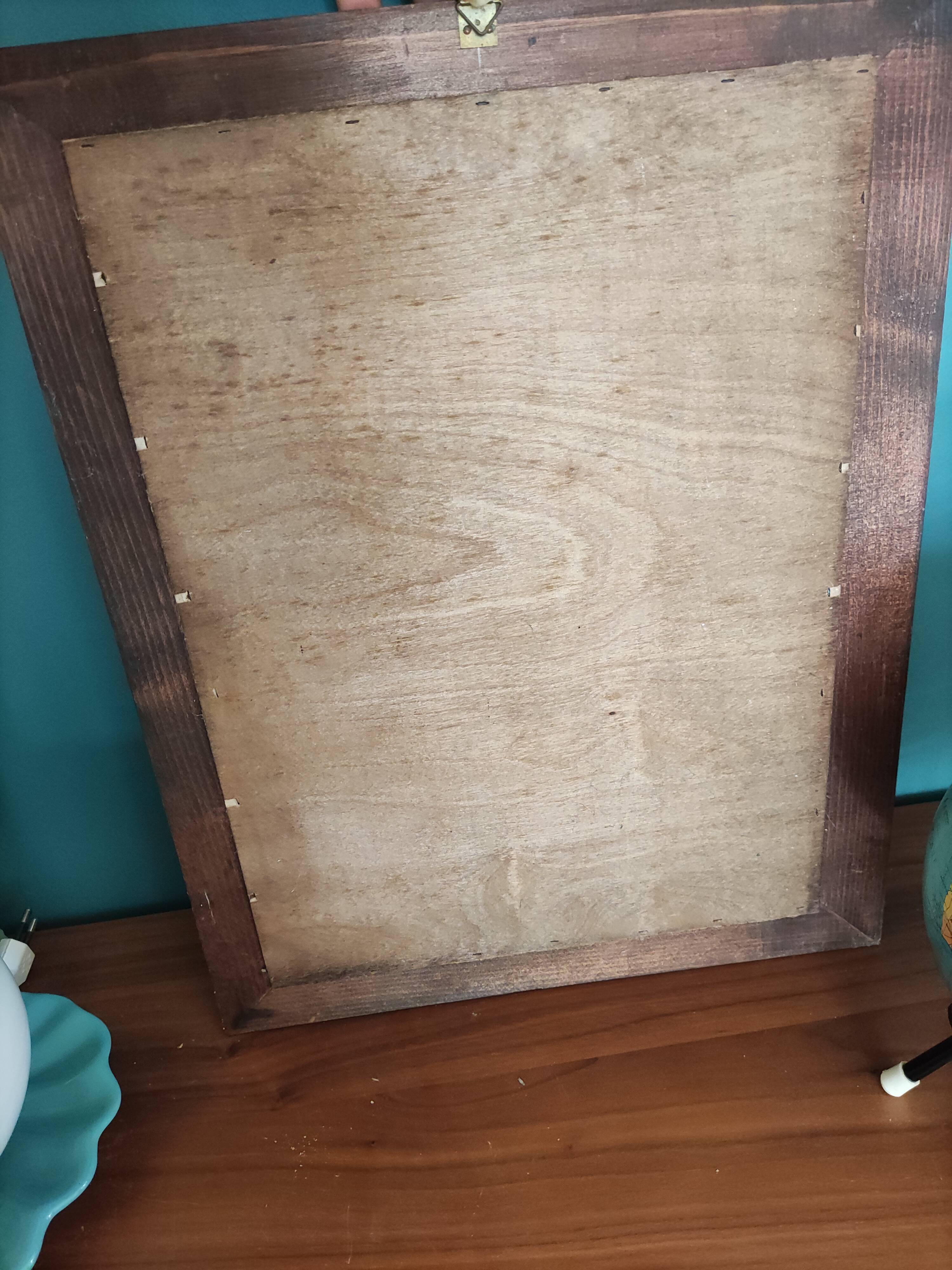 Brass parclose mirror