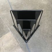 Postmodern vintage magazine rack by Markus Börgens for D-Tec, 1980s.