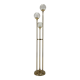 1970's italian metal & glass floor lamp