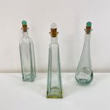 Set of 3 soliflores vase bottles