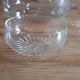 Saladier + 8 coupes en cristal