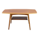 1960s Danish Teak and Oak  Coffee Table
