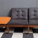 Yngve Ekström modular seat group, by Swedese 1960s