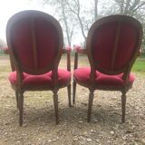 Pair of Louis XVI chairs