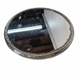 Silver-plated mirror tray centrepiece from the mid-20th century, 30 cm.