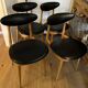 Pierre Guariche Unicorn chairs (golden oak, matte varnish)