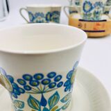 Set of 12 Tor Viking cups and saucers