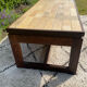 Vintage coffee table in rosewood and ceramic.