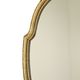 Deknudt Mirror with Bow Gold Leaf Gilded Wood Classic 69cm