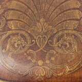 Mundus 42 pyrograved bistro chair