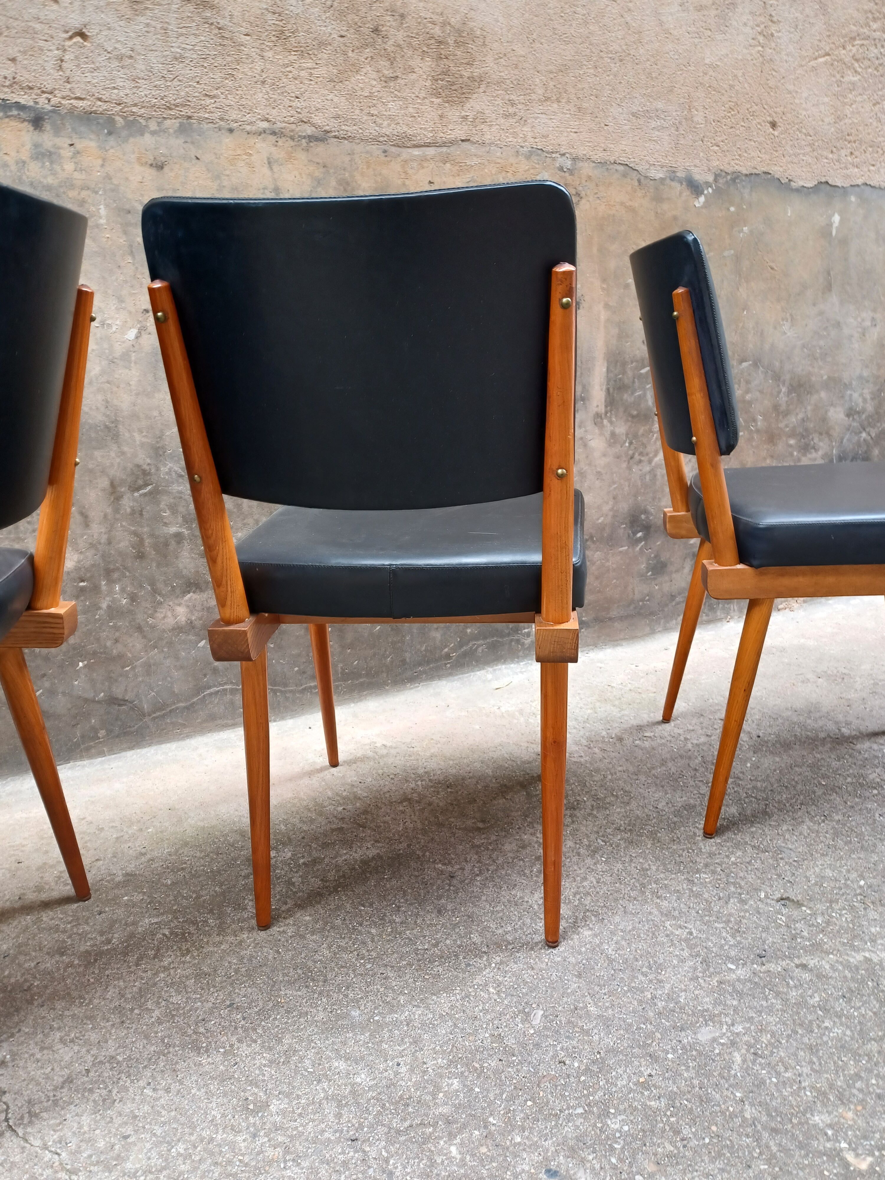 Set of 4 chairs 1960