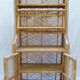 Rattan bookcase