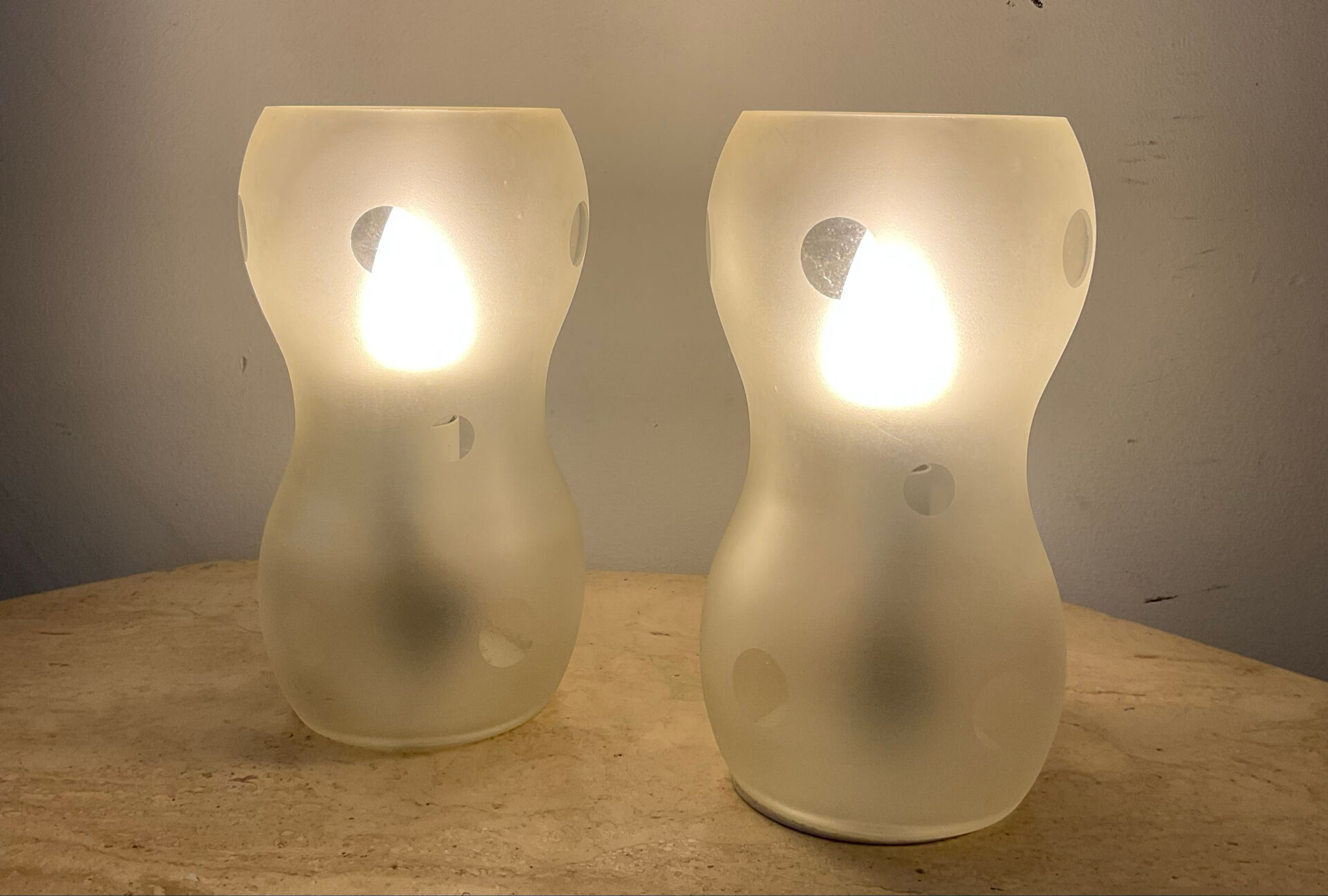 Pair of Kvintant lamps IKEA vintage 90s