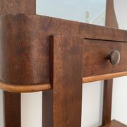 Console et son miroir vers 1930