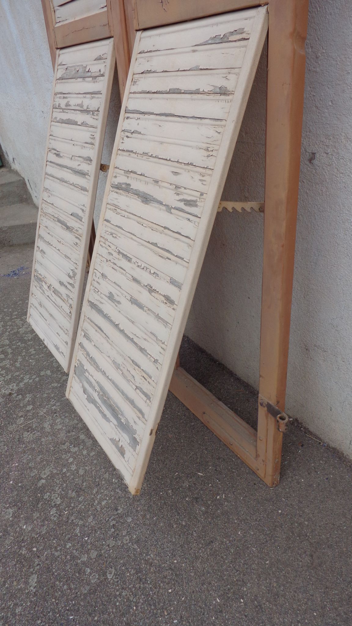 Vintage pair of shutters