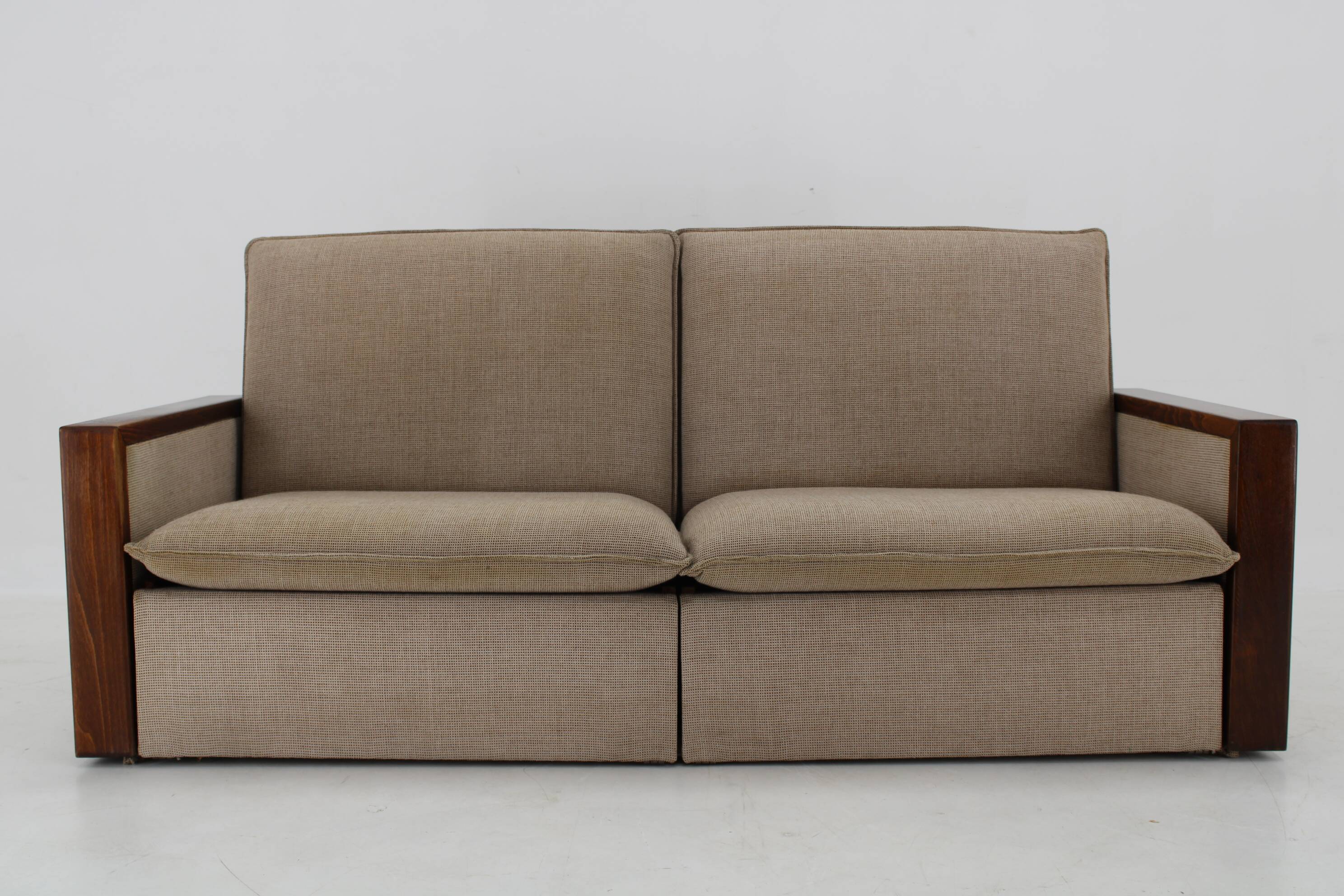 1960s Miroslav Navrátil Folding Sofa Bed, Czechoslovakia