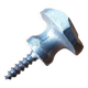 Small screw-in furniture knobs
