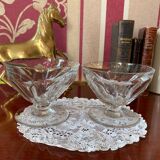 2 Champagne Cups In Baccarat Crystal Model Talleyrand
