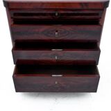 Mahogany chest of drawers, Northern Europe, circa 1860.