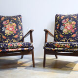 Pair of armchairs by Parker Knoll model Dutey 1960'
