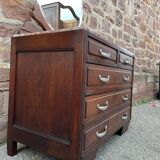 Mid-century vintage 1950s Parisian Art Deco Dressing Table