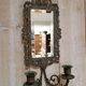 Paire d'appliques miroirs chandeliers XIX