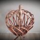 Rattan plant holder
