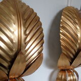 Palm wall lamps 1970
