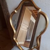 Golden mirror 44x58cm