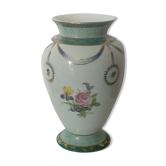 Louis XVI-style porcelain vase decor knots and flowers