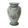 Louis XVI-style porcelain vase decor knots and flowers