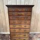 Semainier - Chiffonier - Commode haute anglaise