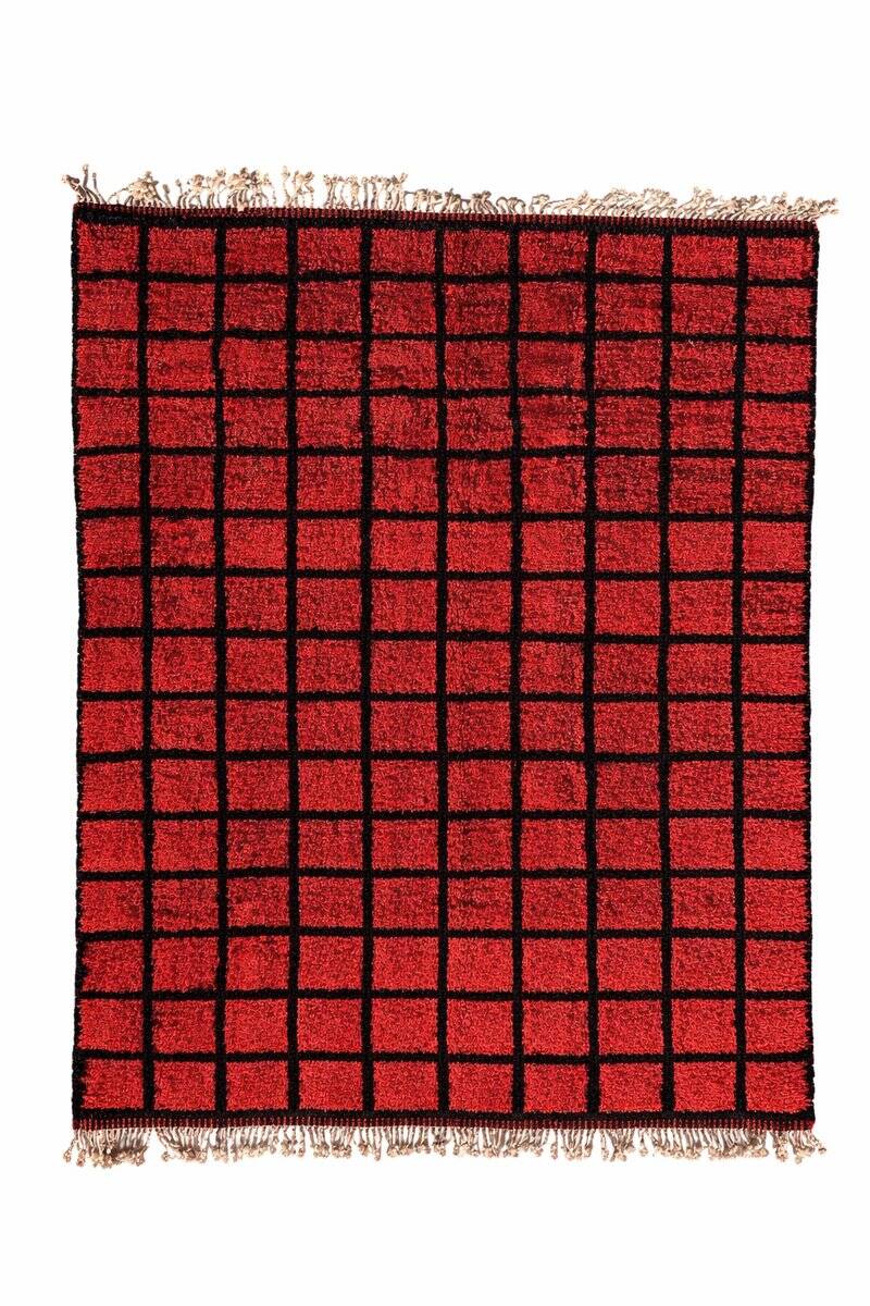 Modern Moroccan Berber rug in wool