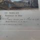 Gravure Le port de Morlaix . Fin XIXème .