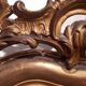 large mirror gilded fireplace eighteenth style