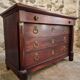 Commode Empire française ancienne en acajou
