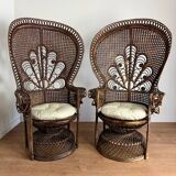 Pair of Pomare armchairs