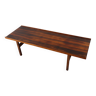 Scandinavian rosewood coffee table, 1960
