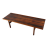 Table basse scandinave en palissandre, 1960