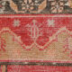4x10 red & beige wool vintage rug 140x301cm
