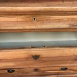 Walnut chest of drawers