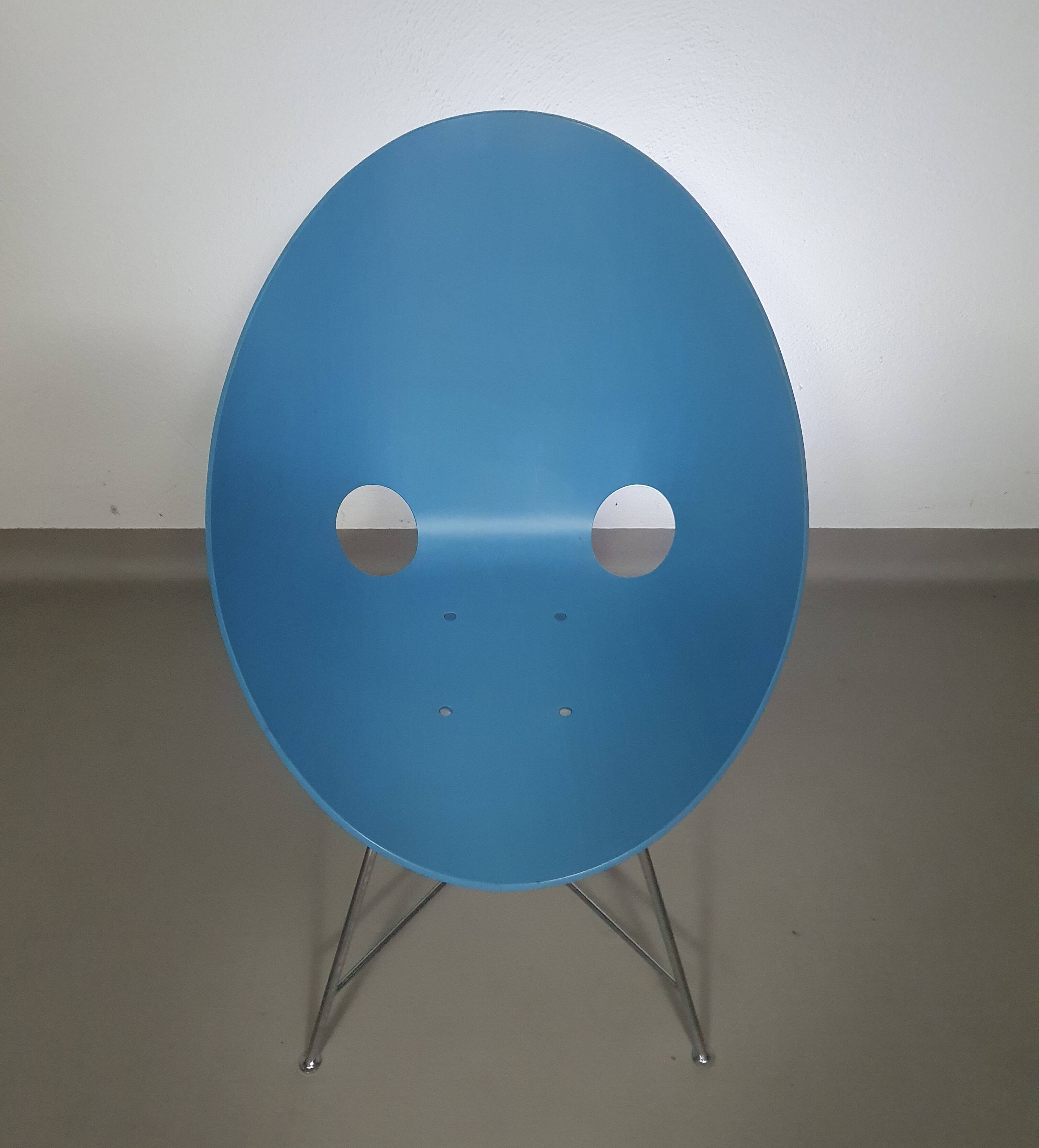 6 ST 664 Shell Chairs, Designed by Eddie Harlis