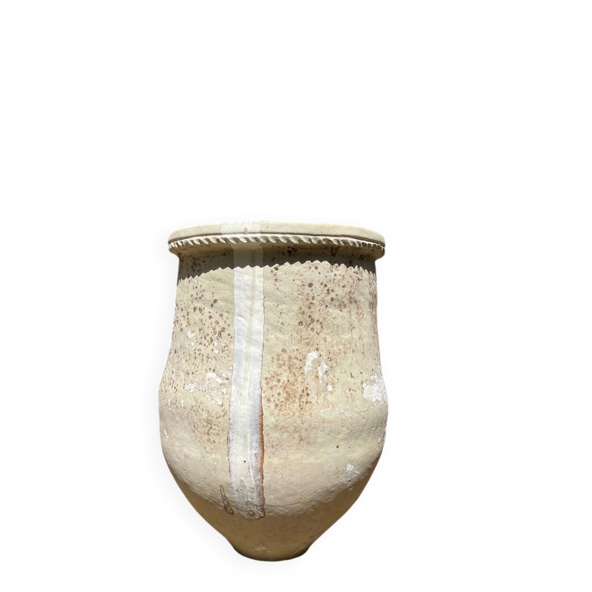 Terracotta pot jar