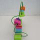 Boulier wooden labyrinth "crocodile"
