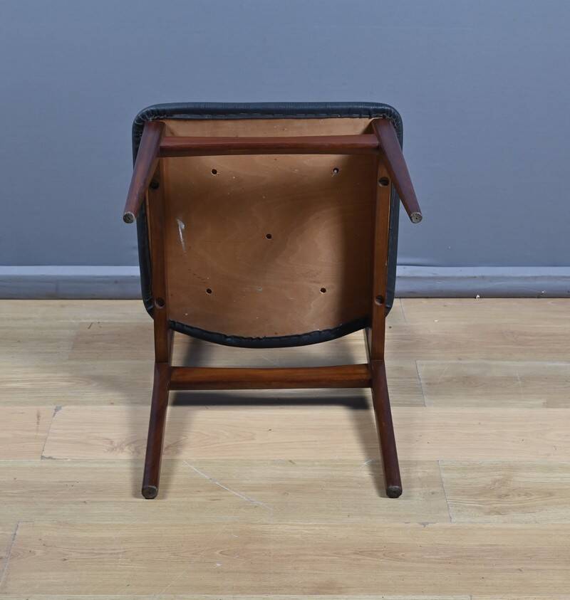 Scandinavian office chair in teak – 1960