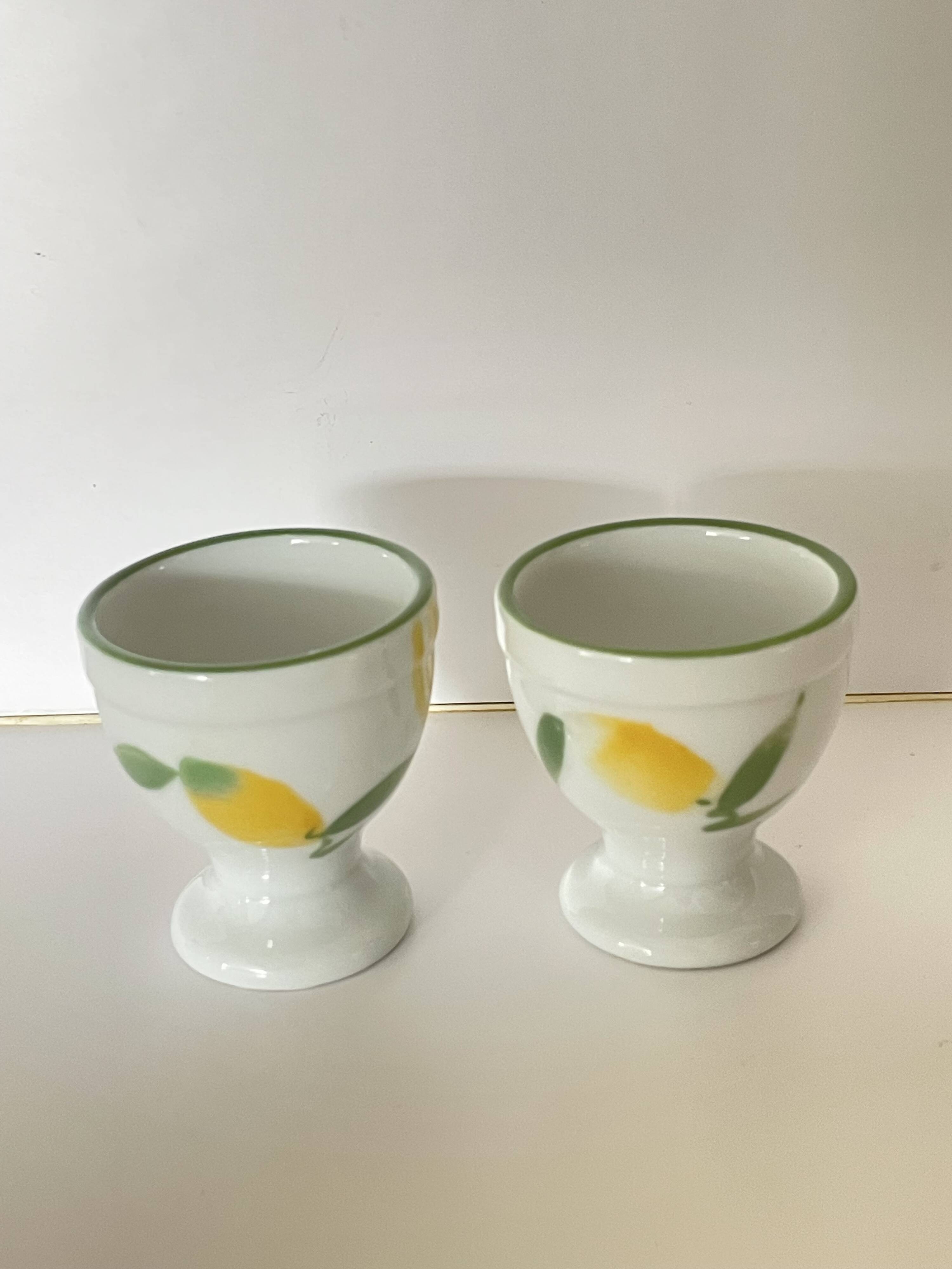 2 LBP lemon egg cups