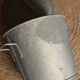 Medium round zinc basin with garden lid